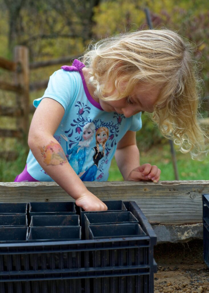 Selber Gärtnern macht Kindern Spaß