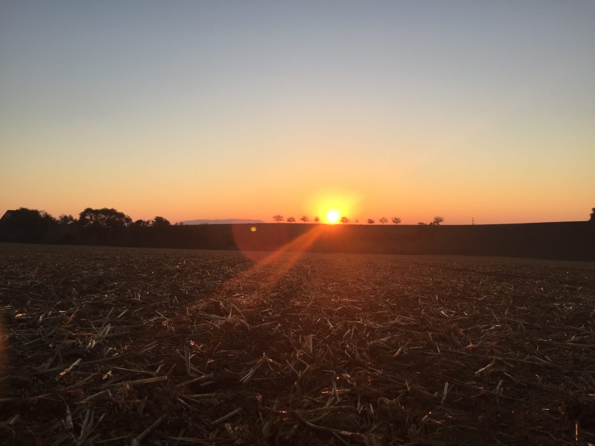 Sonnenaufgang genießen
